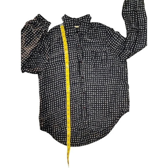 Rebecca Minkoff Silk Blouse Size 10 *runs small* - Picture 9 of 13